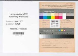 Entnazifizierung Friedrich Rateike, geb. 04.10.1911 (Lehrer)