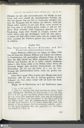 Kapitel XLI. Das Kunstwerk Meister Wilhelms und der Palast des Chan zu Kara-korum