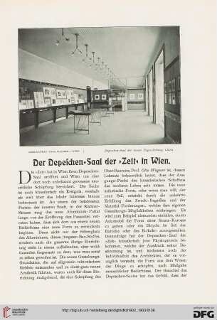 Der Depeschen-Saal der "Zeit" in Wien