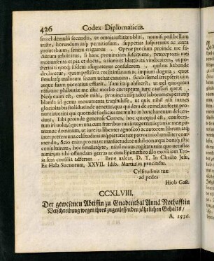 426-432, CCXLVIII - CCL