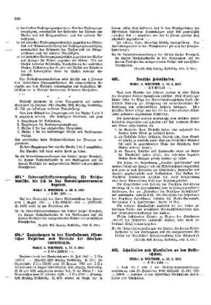 Schulstellen und Planstellen an den Volksschulen : [Amtliche Erlasse] ; [Amtlicher Teil]