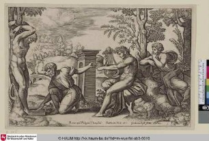 [Apollon et Marsias; Apollo and Marsyas; Apollon und Marsias]