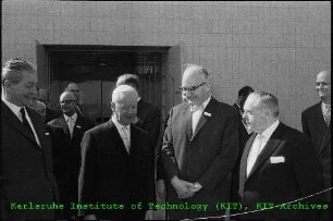Besuch von Dr. Karl Heinrich Lübke (Bundespräsident der Bundesrepublik Deutschland (BRD)) am Kernforschungszentrum Karlsruhe (KfK)