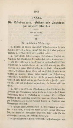1061-1075 Die Offenbarungen, Gesichte und Erscheinungen einzelner Menschen : zweiter Artikel