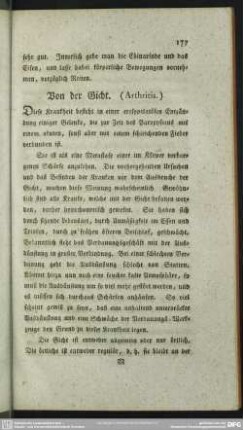 Von der Gicht