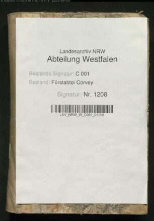 Regierungsprotokoll mit Namensregister (Protocollum regiminis)
