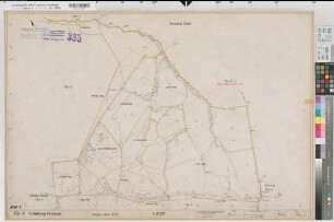 Asbeck (Menden), Umlegung Asbeck, Bl.3 Zuteilungskarte Kirchlinde Flur 9