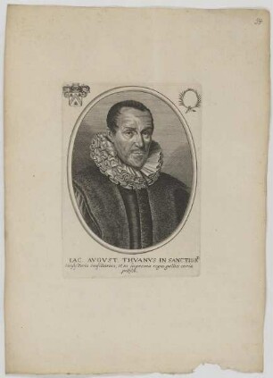 Bildnis des Iac. Avgvst. Thvanvs