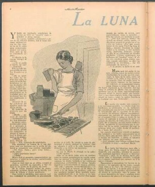 La luna artificial : Cuento por Alejandro Sux