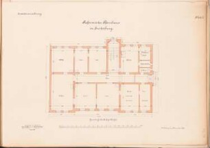 Reformiertes Pfarrhaus, Insterburg: Grundriss EG