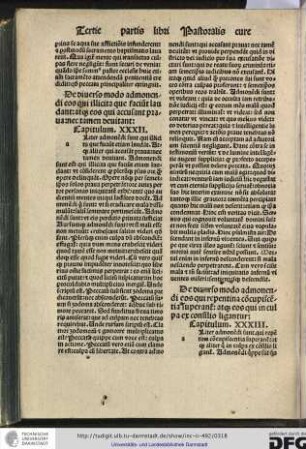De diverso modo admonendi eos qui illicita que faciunt laudant, atque eos qui accusant prava nec tamen devitant, capitulum XXXII.