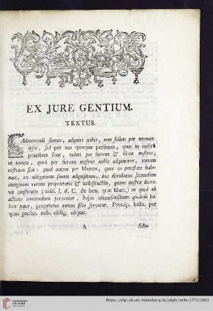 Ex Jure Gentium