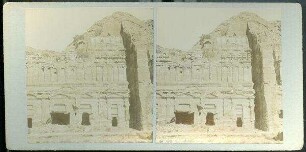 Tomb in Three Stories. [Petra, Grab]