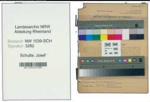 Entnazifizierung Josef Schulte , geb. 31.08.1901 (Kassenangestellter)