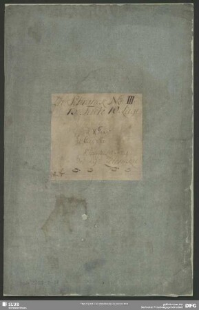 Masses. Excerpts - Mus.2358-D-38 : V (6), bc; ZWV Z 36