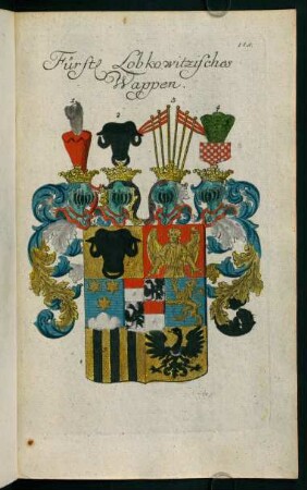 115, Wappen der Fürsten von Lobkowitz