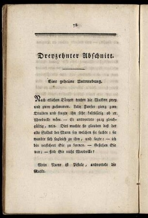 Dreyzehnter Abschnitt.