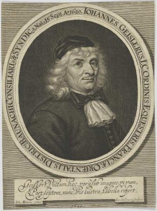 Bildnis des Iohannes Geislerus