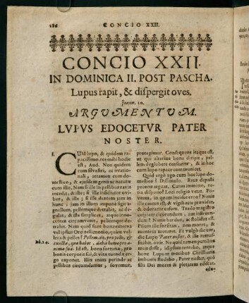 186-195, Concio XXII. in dominica II. post pascha