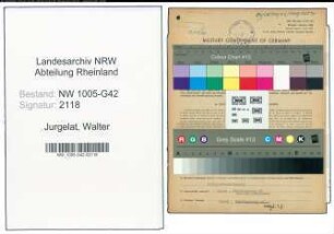 Entnazifizierung Walter Jurgelat , geb. 06.04.1911 (Friseur)