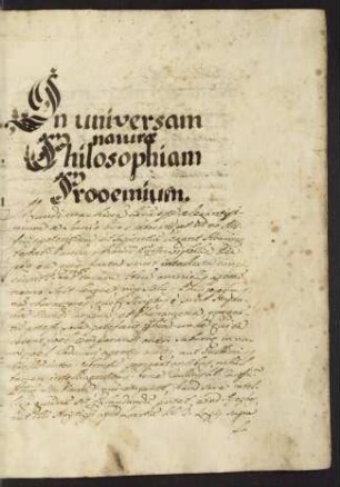 In universam naturae philosophiam; Bd. 2