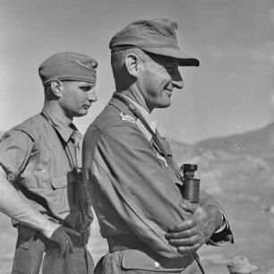 Griechenland. Insel Limnos. Soldaten der Wehrmacht im Einsatz.
