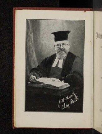 J.H. Hertz Chief Rabbi