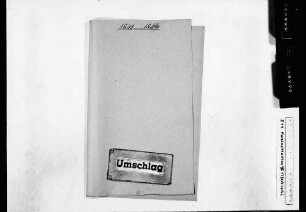 Zehntverpachtungen und Nachlassgesuche für die Zehntpacht (1841-1854)