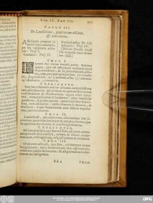 Caput III. De Laudatione, gratiarum actione, & adoratione.