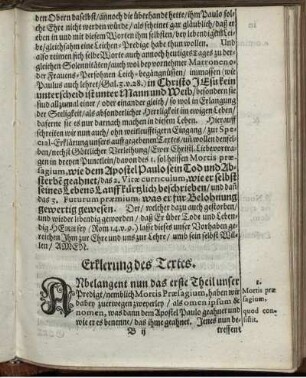 Erklerung des Textes.