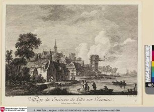 Village des Environs de Lillo sur l'Escaur