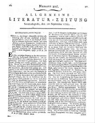 Medicinisches Journal. St. 9-10. Hrsg. v. E. G. Baldinger. Göttingen: Dieterich 1786