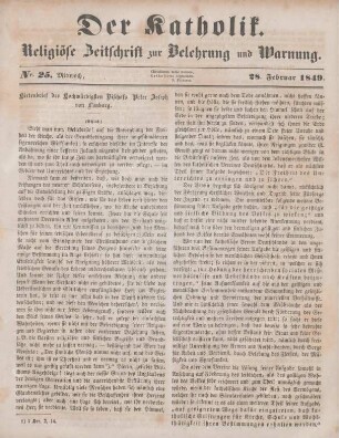 97-99 Hirtenbrief des Hochwürdigsten Bischofs Peter Joseph von Limburg : Schluss