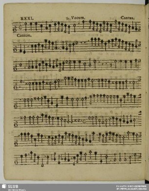 XXXI. Canzon