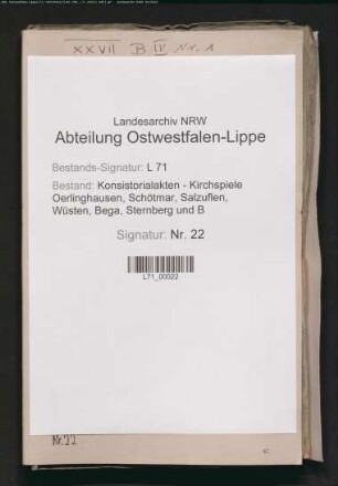 Ravensbergische Pfarrrechte, ravensbergische Eingepfarrte