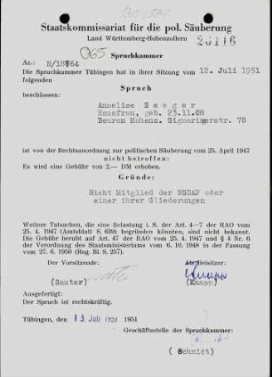 Seeger, Annelise