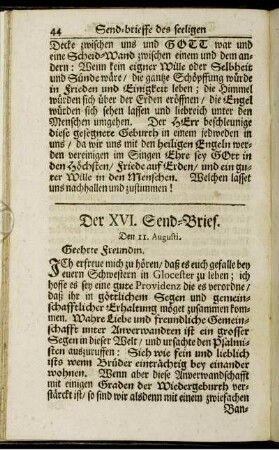 XVI. Send-Brief. - XXX. Send-Brief.