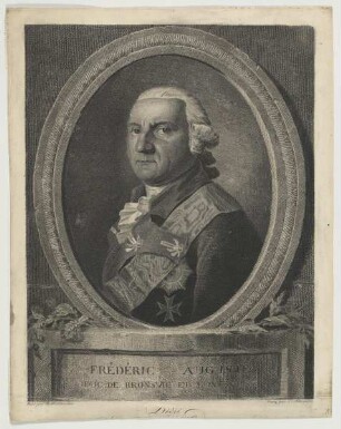 Bildnis des Frédéric Auguste, Herzog von Braunschweig-Lüneburg-Oels