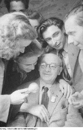 Leipzig. 3. Parlament der Freien Deutschen Jugend (FDJ), Gerhart Eisler, Pfingsten 1949