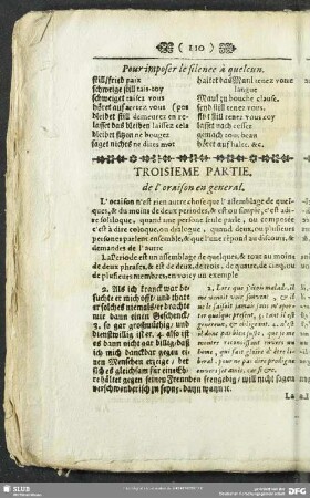 Troisieme Partie. de l´oraison en general
