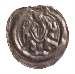 Münze, Brakteat, Pfennig, um 1200