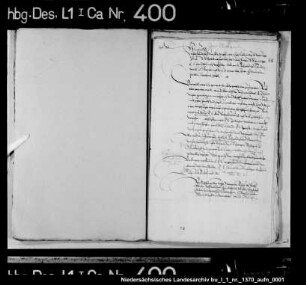 Bestätigung eines Stammbaums für Bischof Anton von Minden