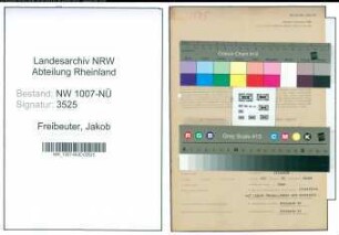 Entnazifizierung Jakob Freibeuter , geb. 12.12.1886 ()