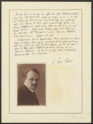 Dr. Felix Pinner