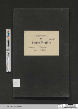 Sterberegister Kliestow 1904