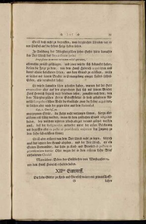 XIIter Einwurff. - XIVter Einwurff.