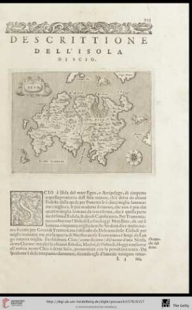 Descrittione dell‘ Isola di Scio