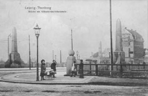 Leipzig-Thonberg: Brücke am Völkerschlachtdenkmale