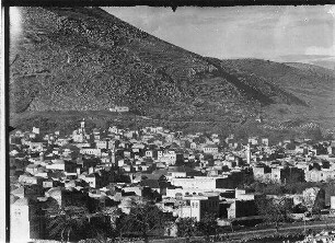 Nablus IV unten Bahnlinie