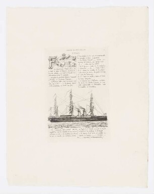 Mars, Blatt 5 der Folge "Annuaire des beaux-arts 1876"